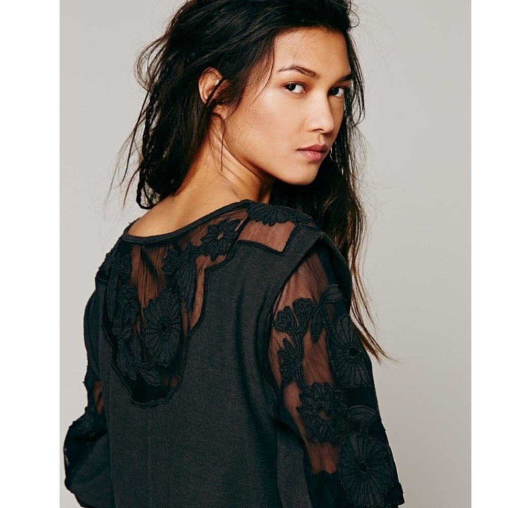 Free People New Romantics Tropicali Tee